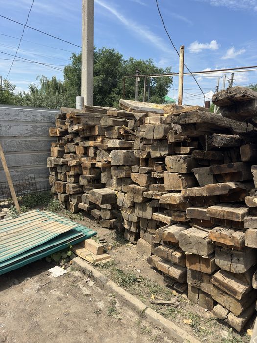 Продам шпалы для строительства