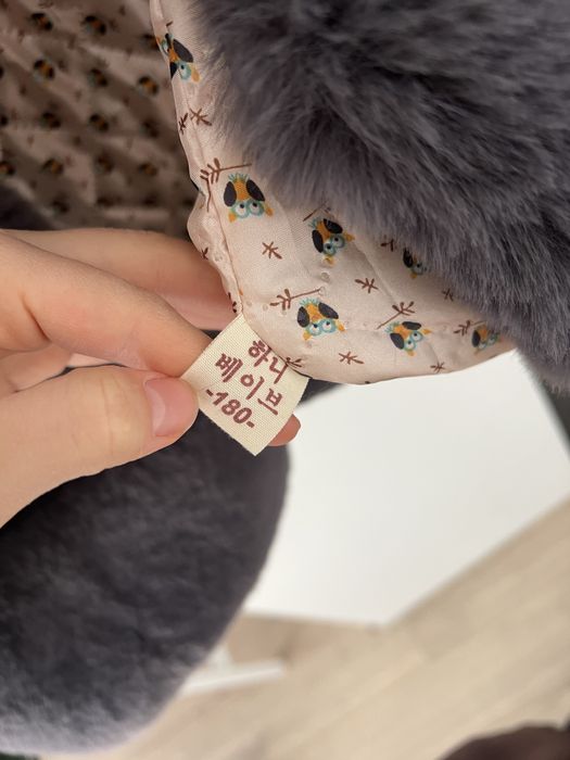 Vesta cu blana copii