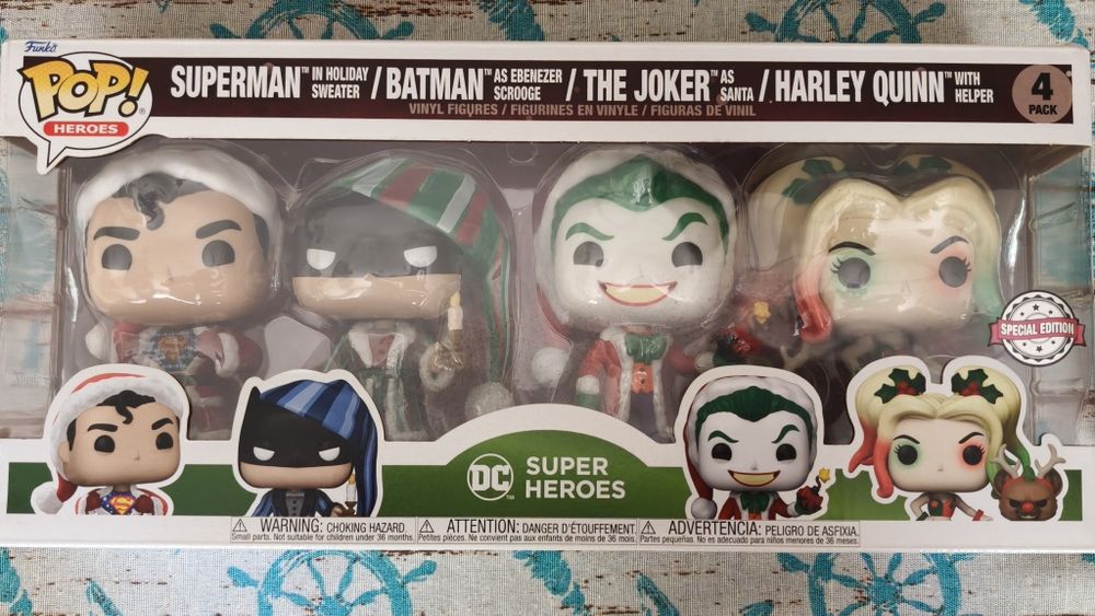 Funko Pop DC Heroes - 4 фигурки