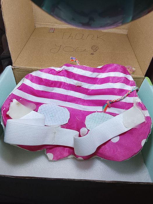 Маска руками ребёнка