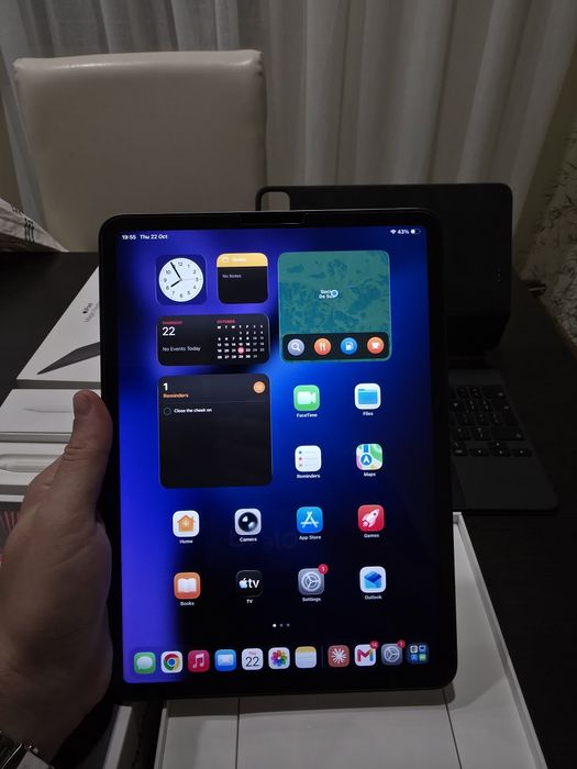 Tableta APPLE iPad Pro 11' M1 3rd Gen (2021), 128GB, Wi-Fi, Space Grey + Magic Keyboard + Apple Pencil
