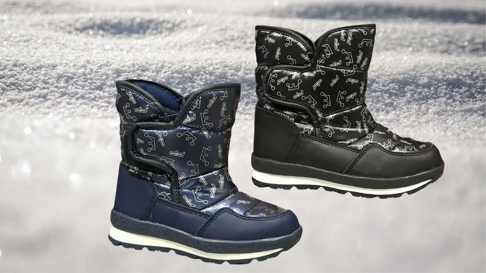 Детски апрески в черно и синьо-28/35-1067