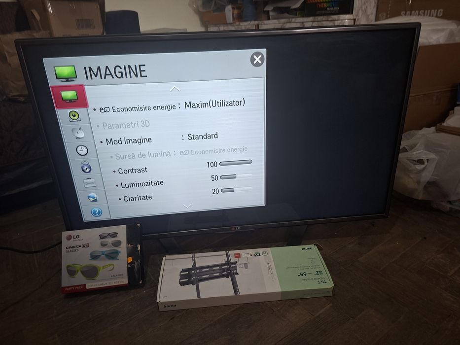 TV Led LG Smart 3D 106 cm 42LA620S