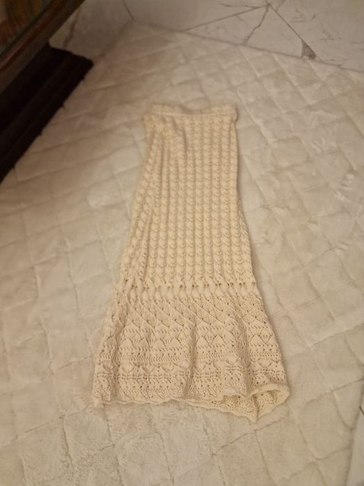 Fusta crosetata lunga