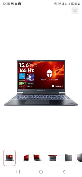 Игровой ноутбук ThundeRobot