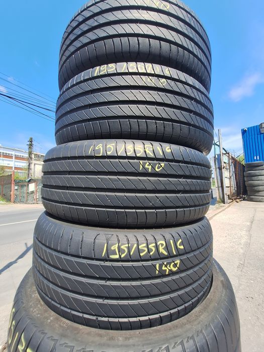 4 anvelope vara 195/55r16 Michelin Montaj Gratuit