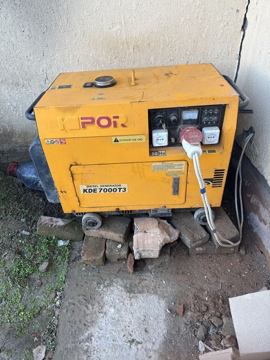 Disel generator KDE7000T3