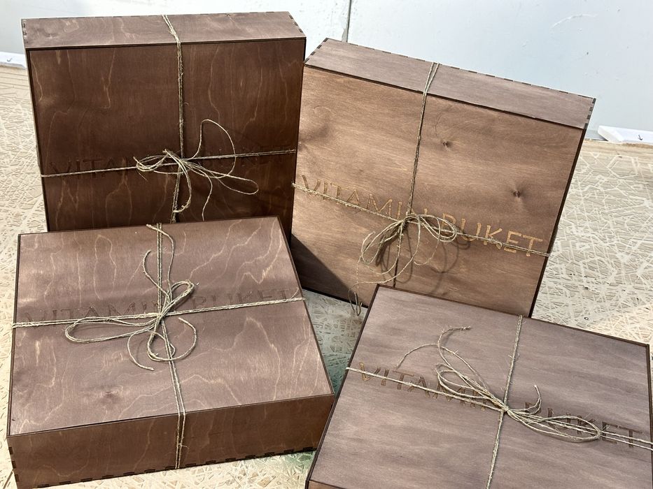 Подарочные боксы из фанеры