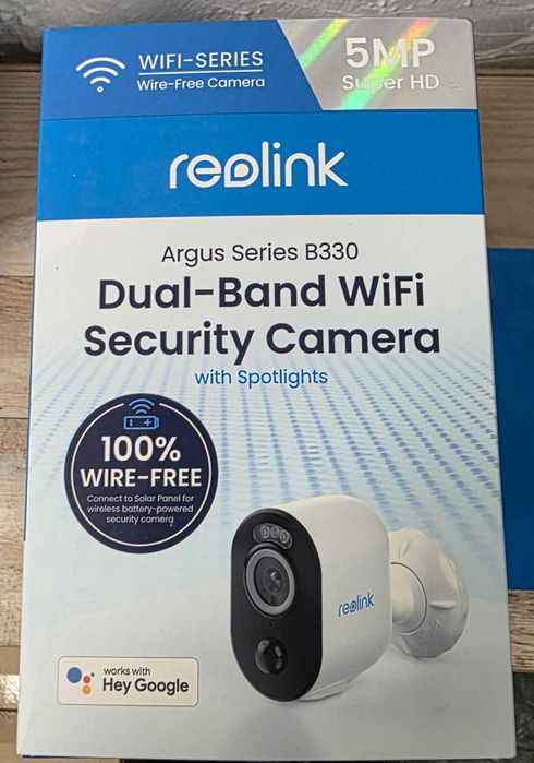 Camera de supraveghere Reolink Argus Series B330 Smart 5MP - KLI Amanet