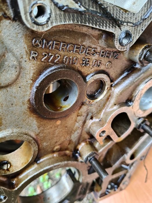 Двигател Мерцедес на части С280, Е280,код на мотора 272.943