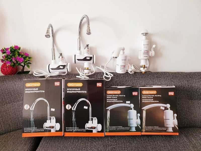 Нов Delimano Нагревател за вода 3000w Нови 24м г. с Дисплей и Без INOX