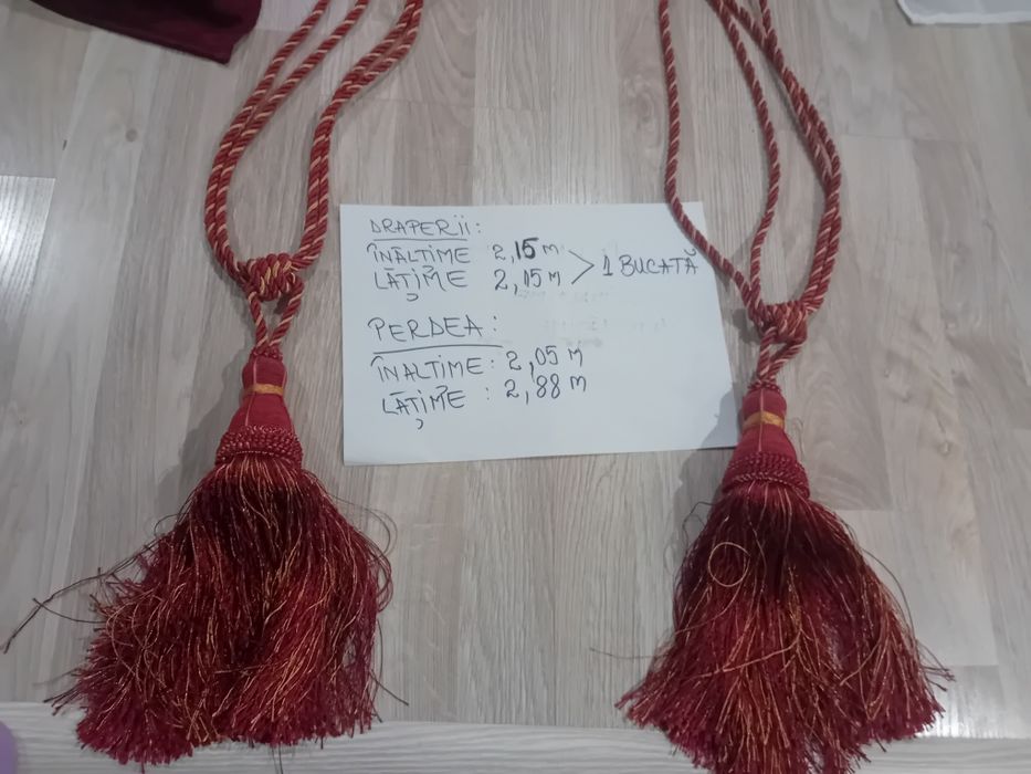 Draperii mari de calitate și perdele