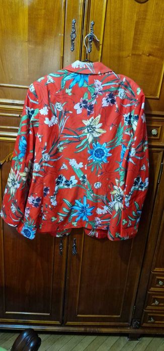 Sacou de dama culoare roșu