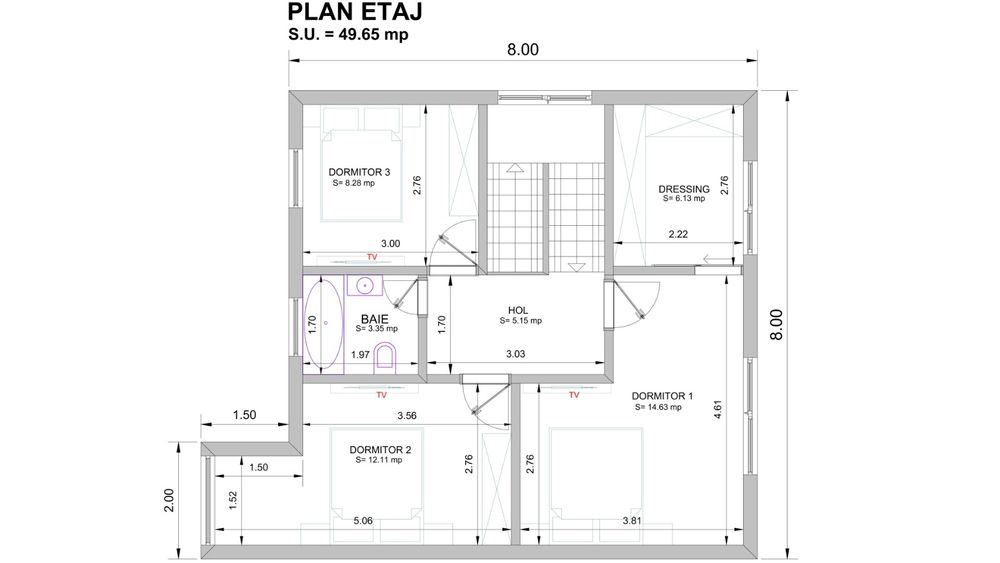 Casa  140 m Giarmata mare la asfalt