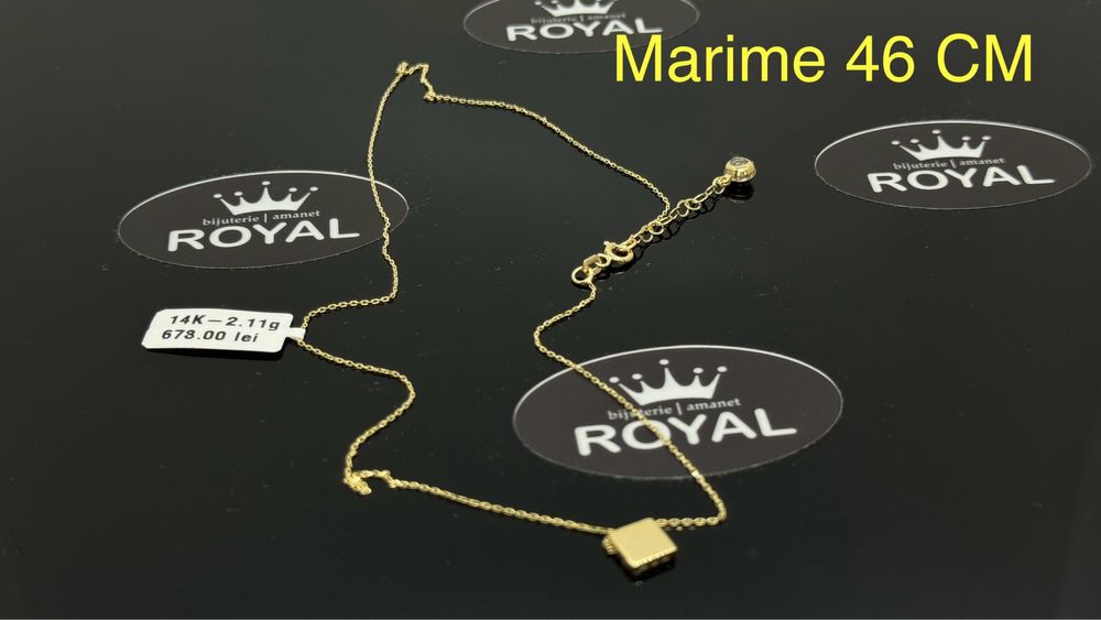 Bijuteria ROYAL : Lant AUR 14K / 2.11 GR