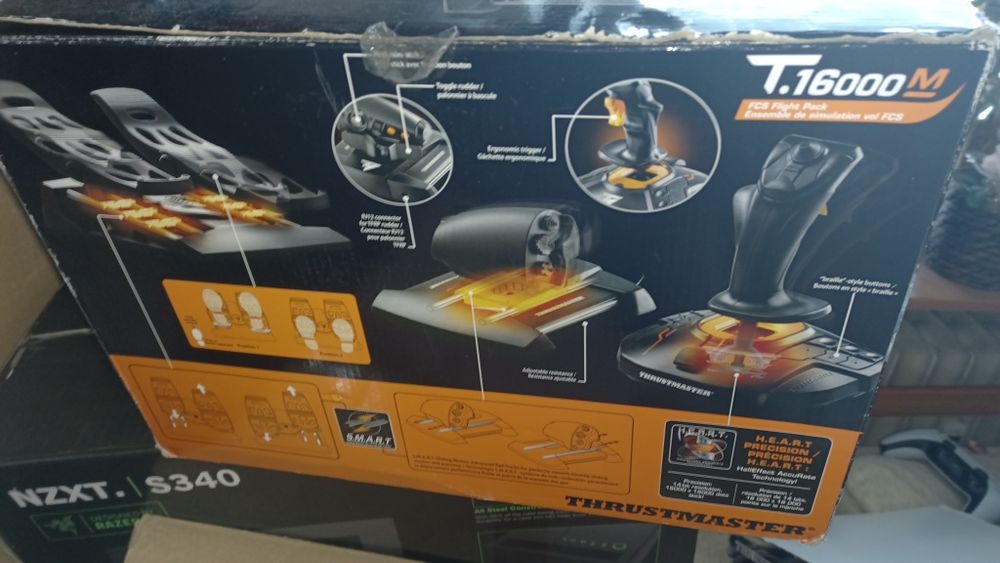 Топ Джойстици за летене контролер Thrustmaster T16000M FCS Flight Pack