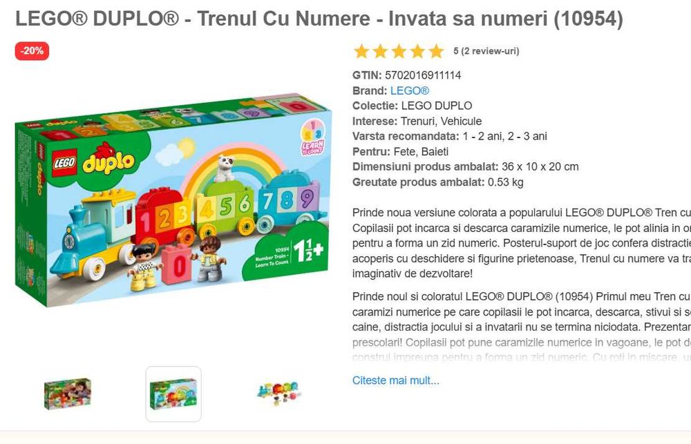 Seturi Lego Duplo