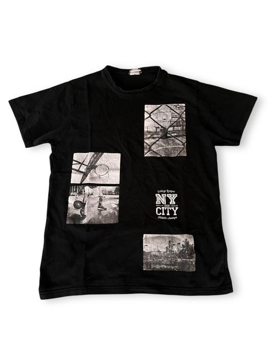 Tricou cu Imprimeu Negru