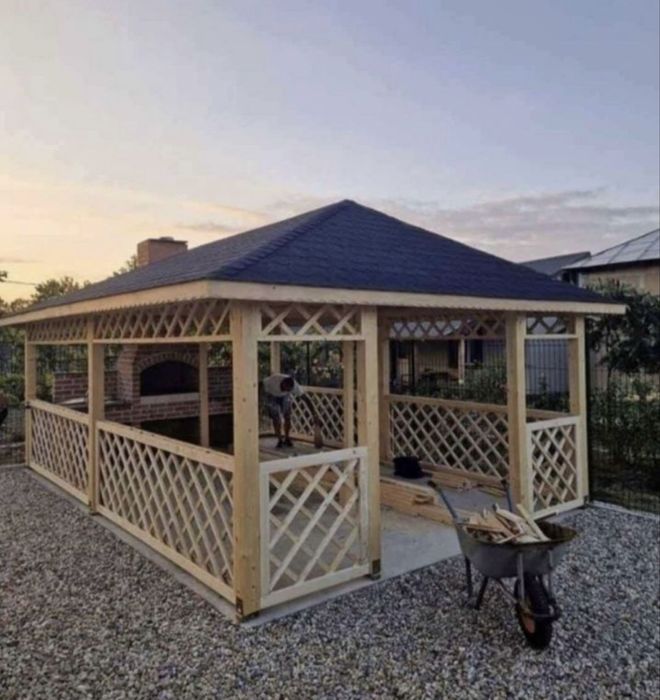 Foisoare lemn garaje terase