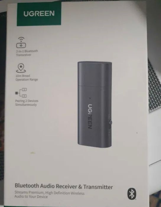 Bluetooth radio audio receiver & transmitter