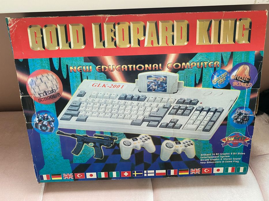 Продавам ретро телевизионна игра Gold Leopard King GLK 2001
