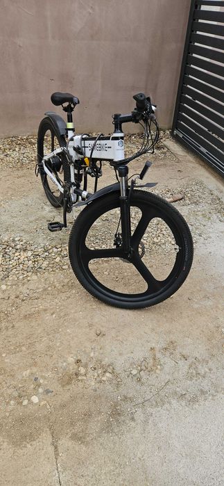 Samebike LO26 Bicicleta electrica Pliabila motor 500W roti 26''