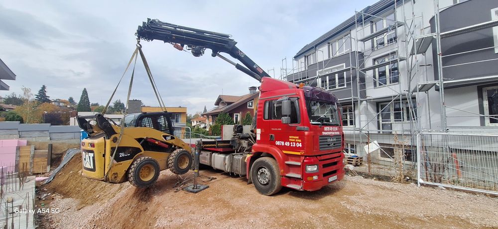 Транспорт с кран,камион с кран,автокран услуги