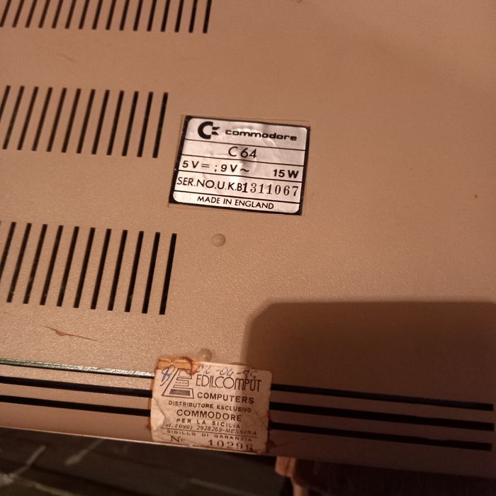 Commodore 64 (оригинал, Made in England