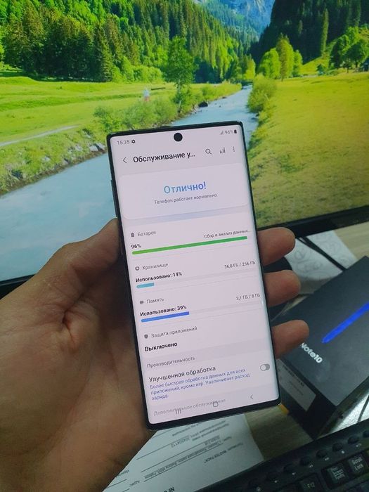 Samsung Note 10 2sim 256gb ideall