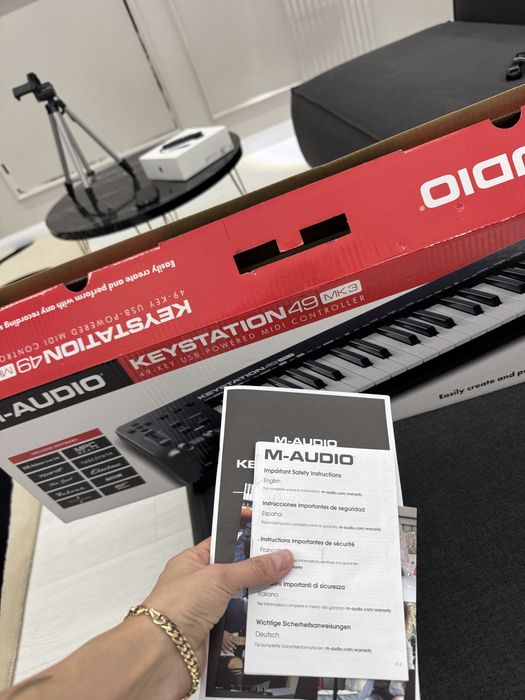 MIDI-клавиатура M-Audio Keystation 49 MK3 Black