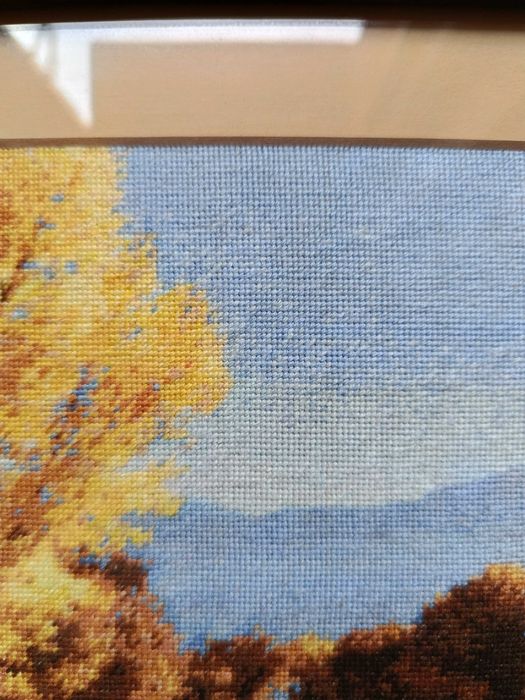 гоблен ,, Есен", ръчно ушит