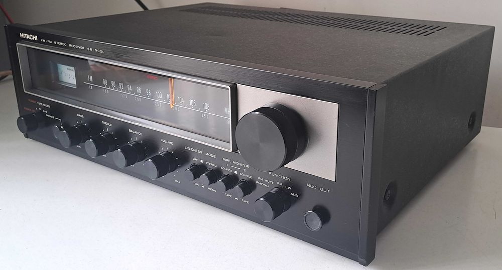 Hitachi SR-502L Amplificator Japan Amplituner Vintage Statie Scala AC
