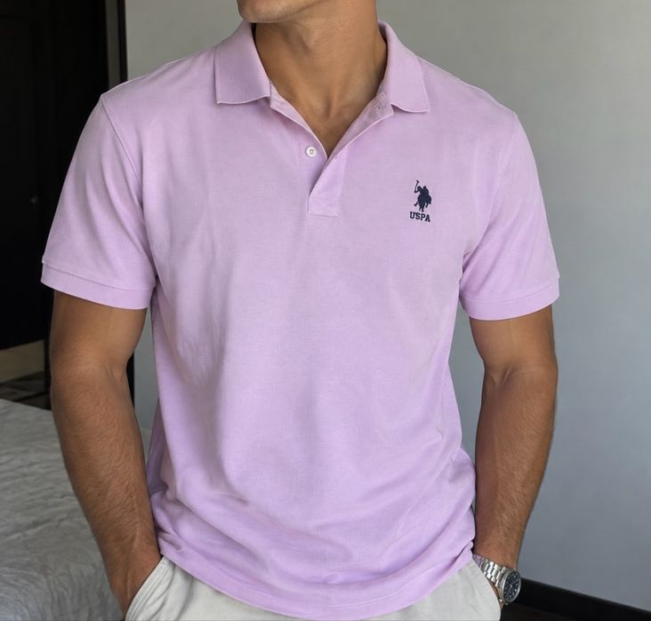 U.S. Polo Assn. Polo – roz pudrat/lila