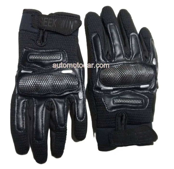 Детски мото комплект каска наколенки налакътници и ръкавици