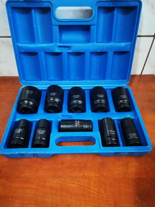 Trusa tubulare impact 3/4,17-41mm-Set chei tubulare impact 10piese 3/4