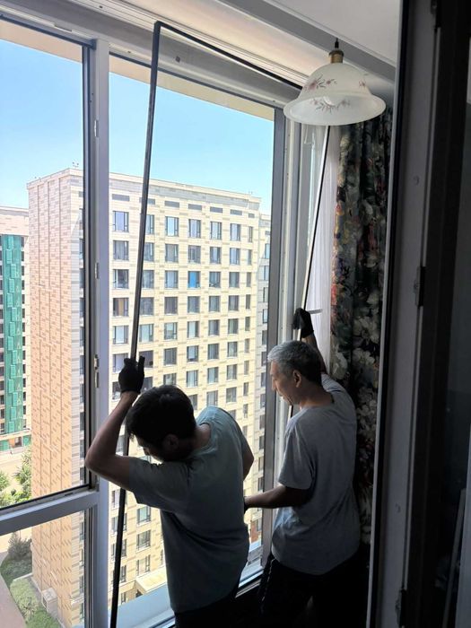 Замена стеклопакетов.