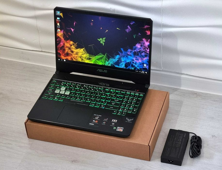 Ryzen 7 /GTX 1660Ti 6GB/SSD /15.6 IPS / Asus TUF /RGB /MIL-STD-810