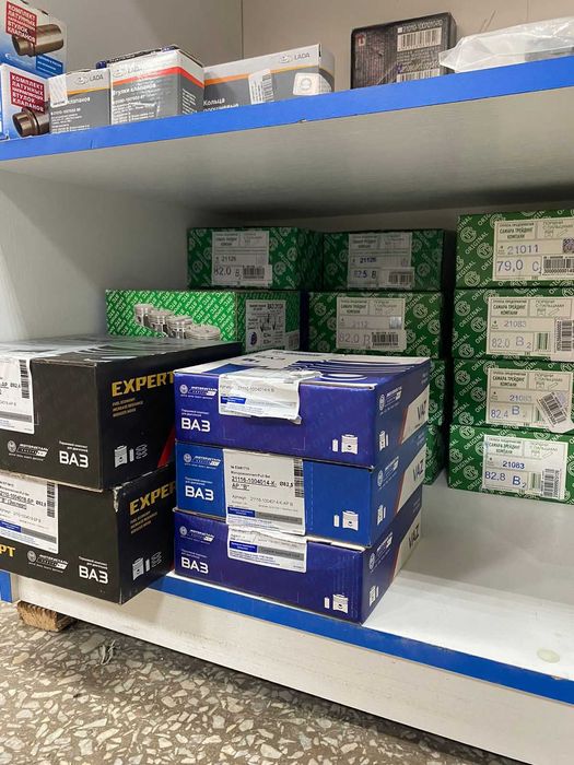 Поршня Кольца Вкладыши ВАЗ 2107 Приора 2114