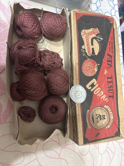 Ata macrame, cusut crosetat, tricotat, lana