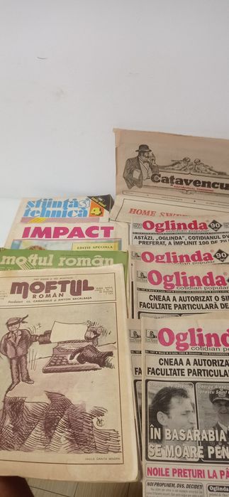 Ziare și reviste vechi