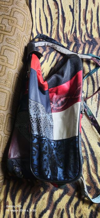 Дамска раница естествена кожа-Турция