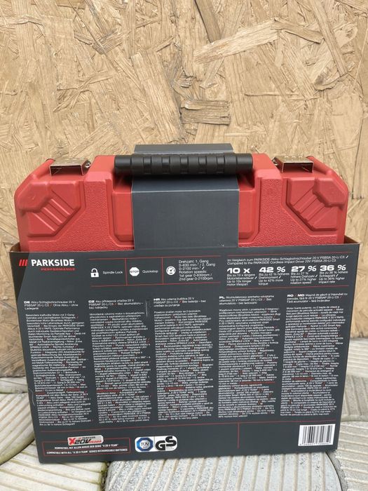 Mașina găurit, înșurubat parkside performance cu garanție 5 ani