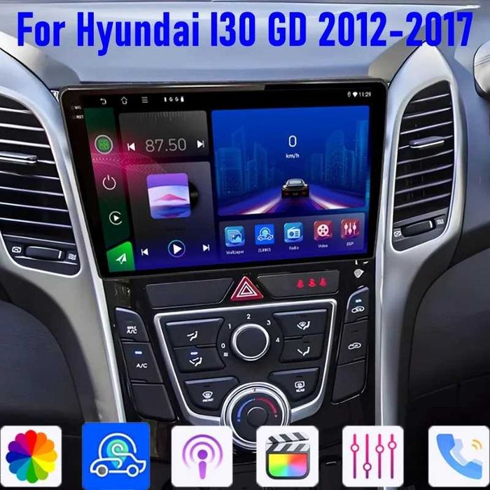 Мултимедия за Hyundai I30 GD Двоен дин навигация 2DIN плеър с Android
