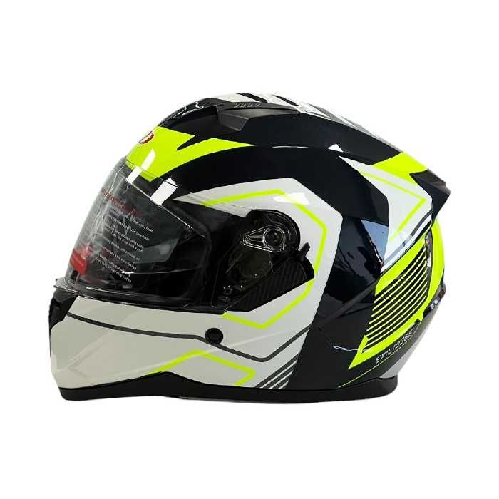 Мото каска с вградени очила мотокрос АТВ скутер мотор ATV