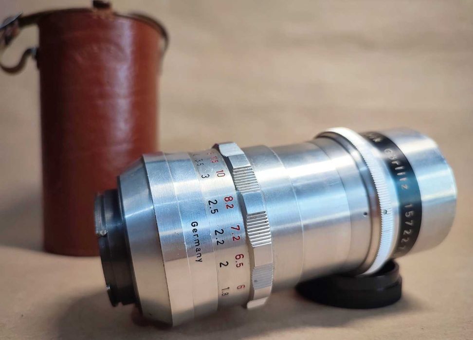 Meyer-Optik Görlitz Trioplan 100mm vintage lens
