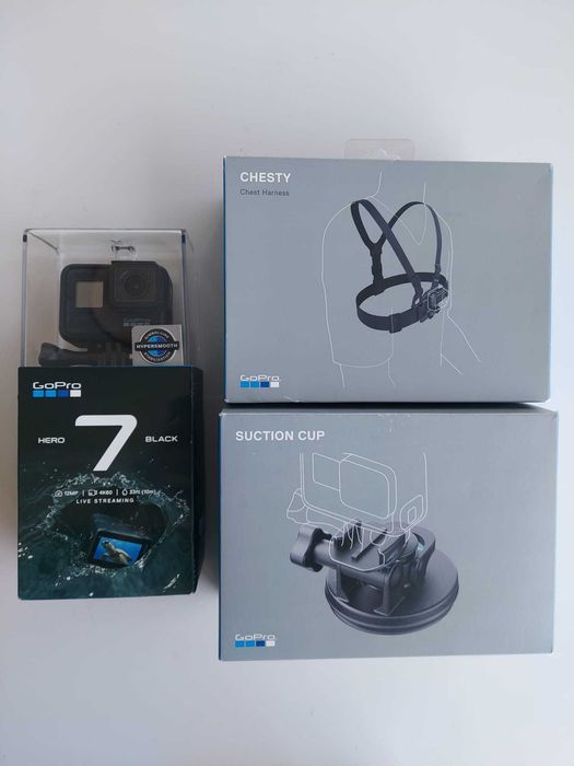 Camere video GoPro Hero 7 + Ham + Ventuza