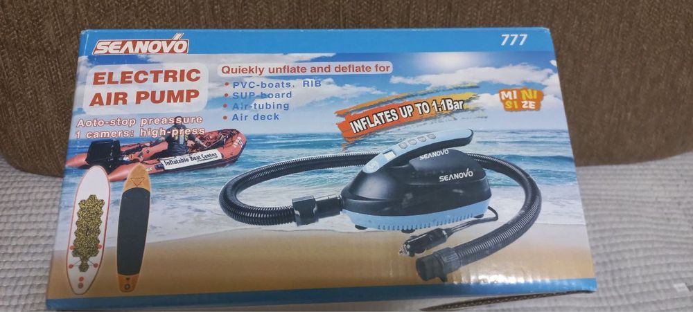 Продается насос 12 вольт,для лодок