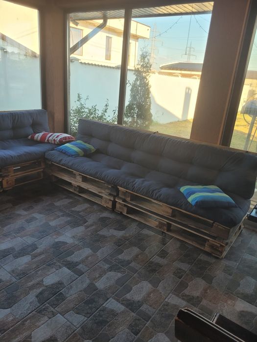 Canapea terasa paleti