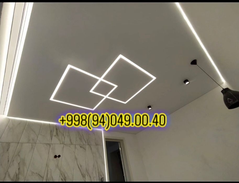 Натяжной потолок. Natyajnoy potolok натяжные потолки