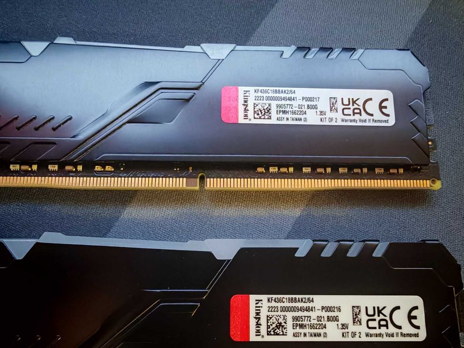 Рам памет Kingston FURY Beast RGB 64GB (2x32GB) DDR4 3600MHz